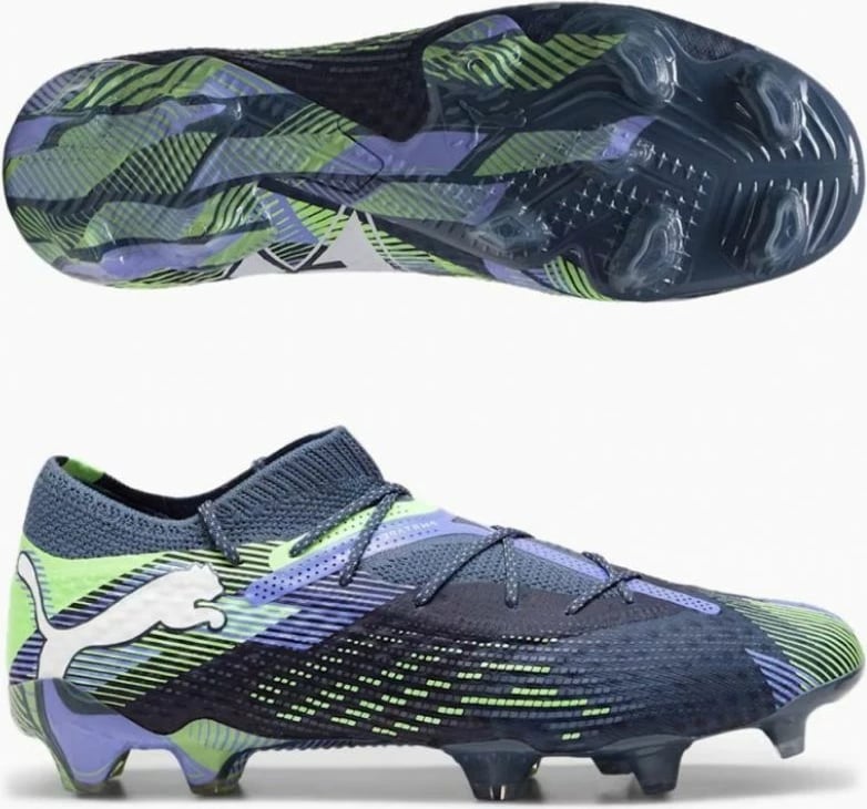 Atlete futbolli Puma për meshkuj, të kaltra dhe të gjelbra Atlete futbolli Puma për meshkuj, të kaltra dhe të gjelbra