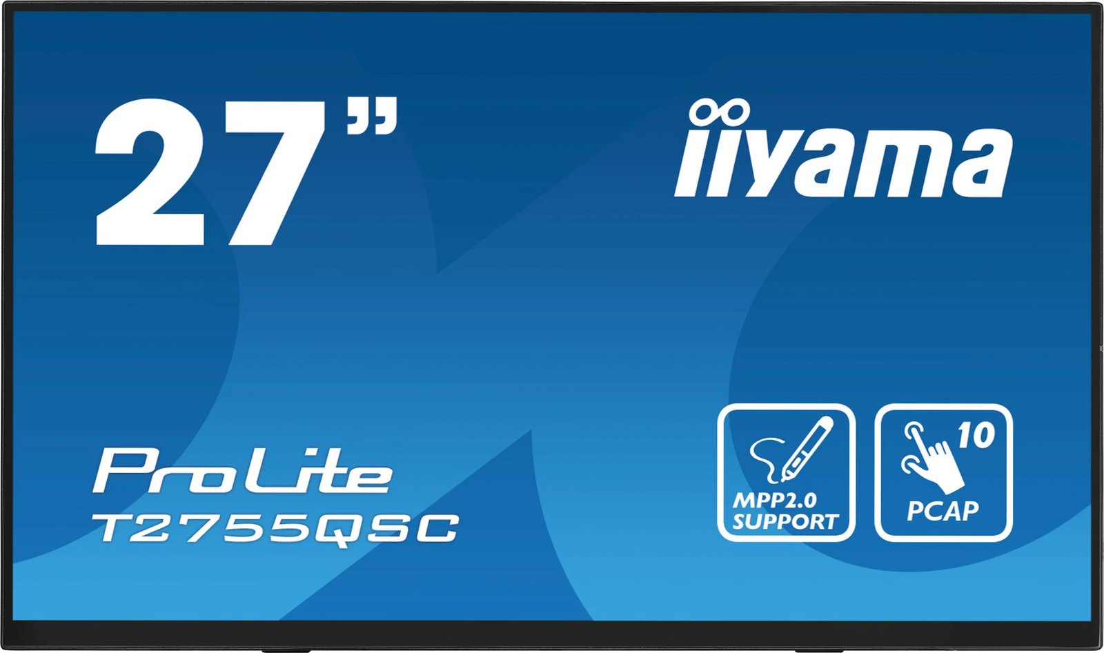 Monitor iiyama ProLite T2755QSC-B1, 27", 2560 x 1440, LCD, e zezë Monitor iiyama ProLite T2755QSC-B1, 27", 2560 x 1440, LCD, e zezë