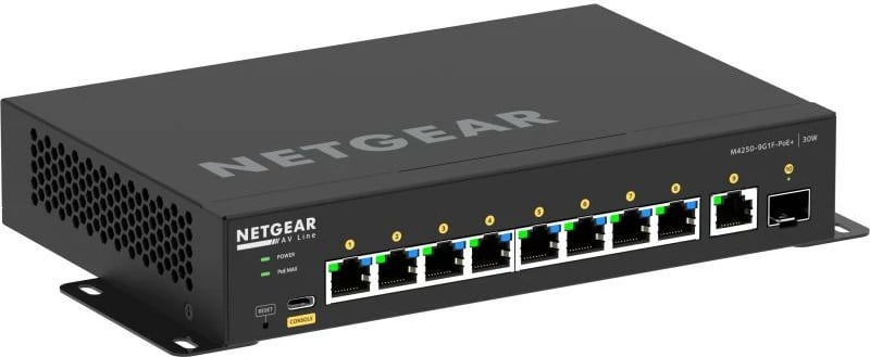 Switch Netgear GSM4210PD-100EUS, 8 porte, 1 Gbps