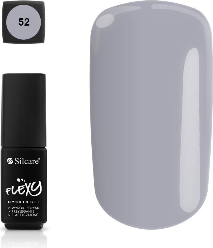 Llak për thonj Silcare Flexy Hybrid Gel 52, 4.5g