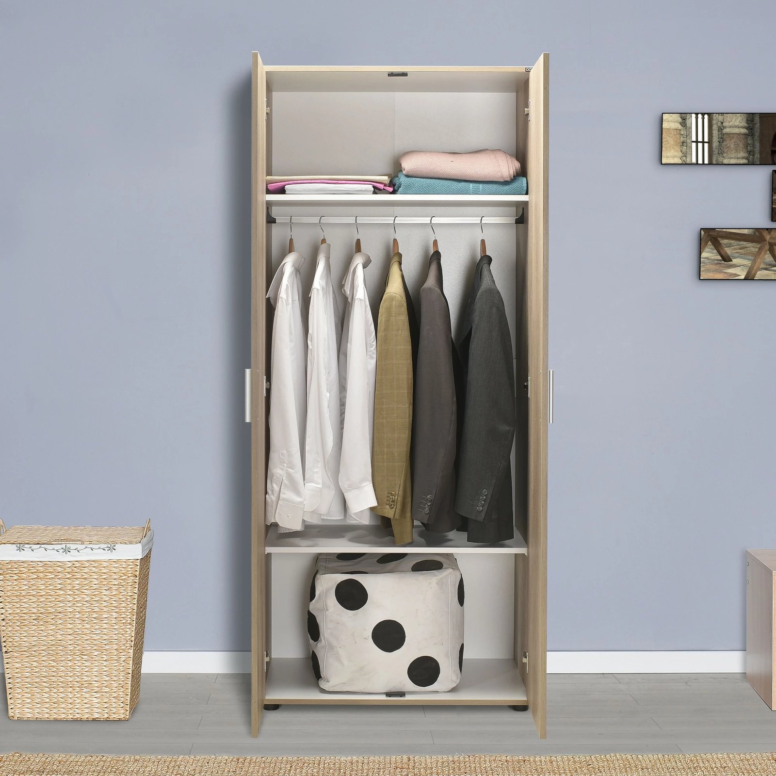 Dollap Hanah Home, ngjyrë arr e çelët, Grd-320-Tt-1