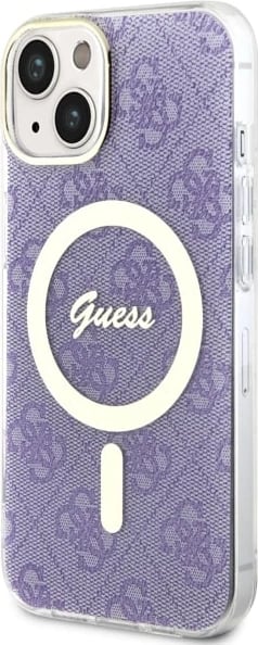 Mbështjellës Guess GUHMP14MH4STU për iPhone 14 Plus 6.7", MagSafe, vjollcë Mbështjellës Guess GUHMP14MH4STU për iPhone 14 Plus 6.7", MagSafe, vjollcë