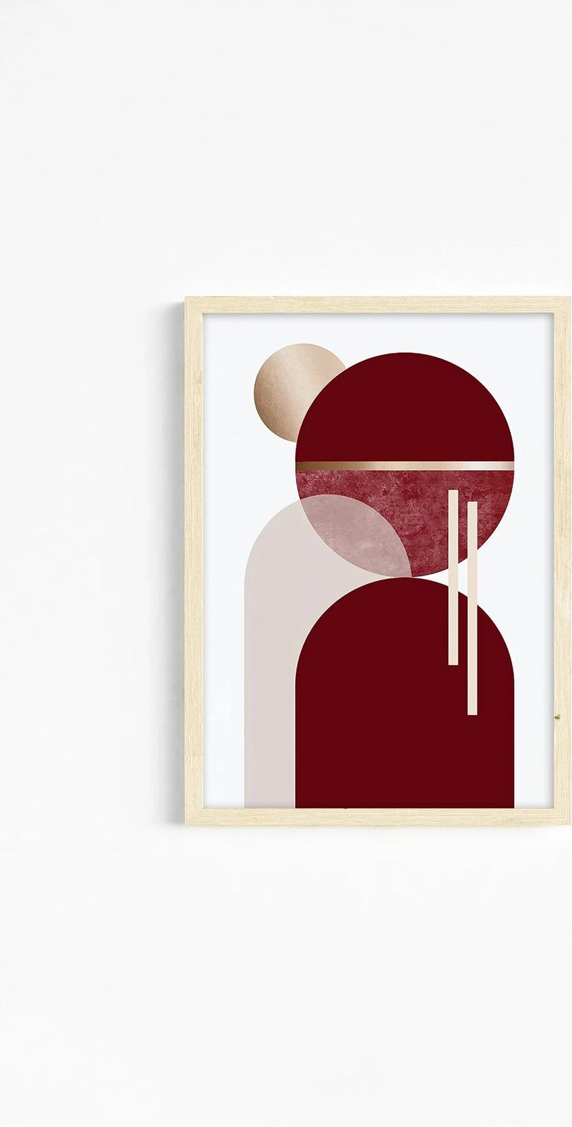 Pikturë dekorative me kornizë (3 copë), Wallity, Ersydata8-5070