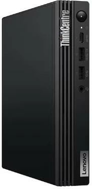 Kasë Lenovo ThinkCentre M70q Gen 5, Intel Core i3-14100T, 8 GB RAM, 256 GB SSD, Windows 11 Pro, e zezë