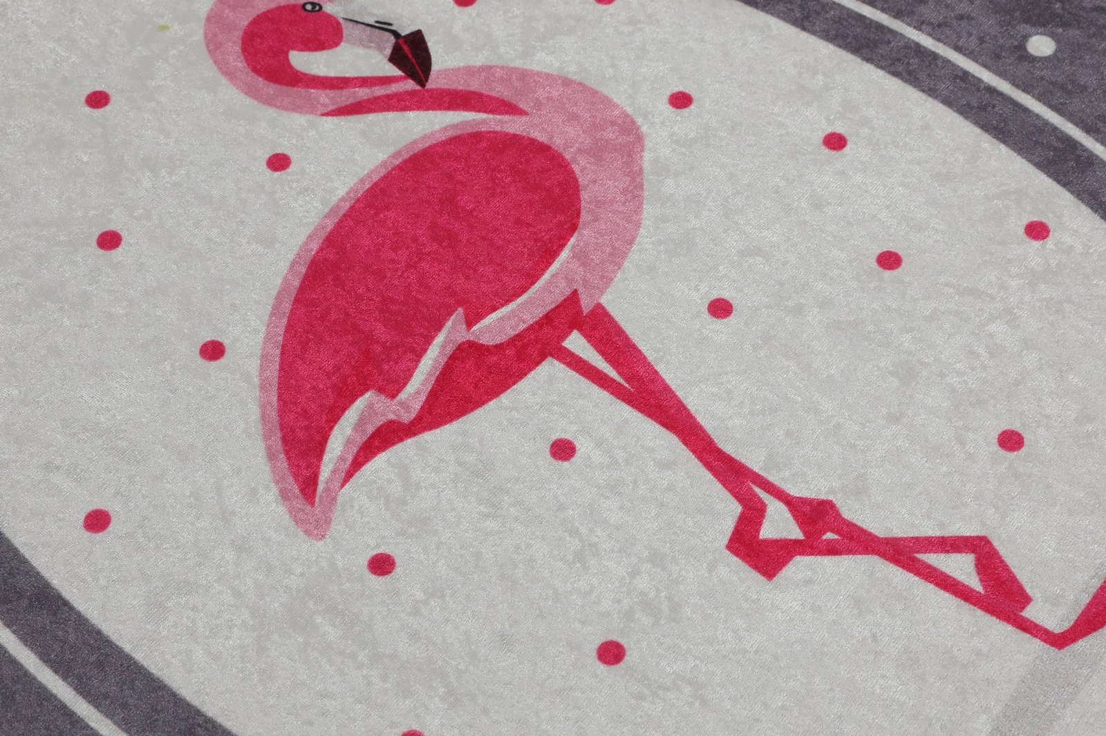 Set tapetash për banjo, 2 copë, Mijölnir, flamingo, shumëngjyrëshe