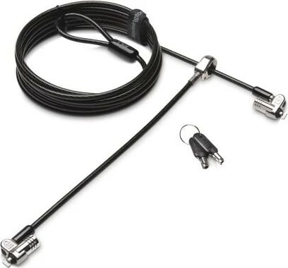 Kensington MicroSaver 2.0, Kasë, Çelës, Çelik karboni, E zezë