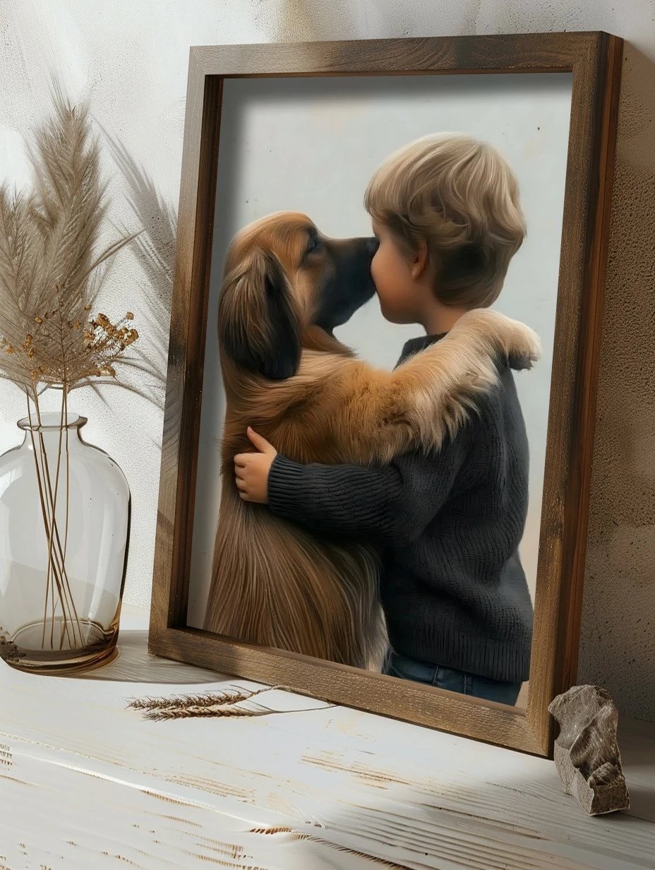 Pikturë dekorative me kornizë MDF, shumëngjyrëshe, Wallity, GE228-L, 35x47x3.5cm