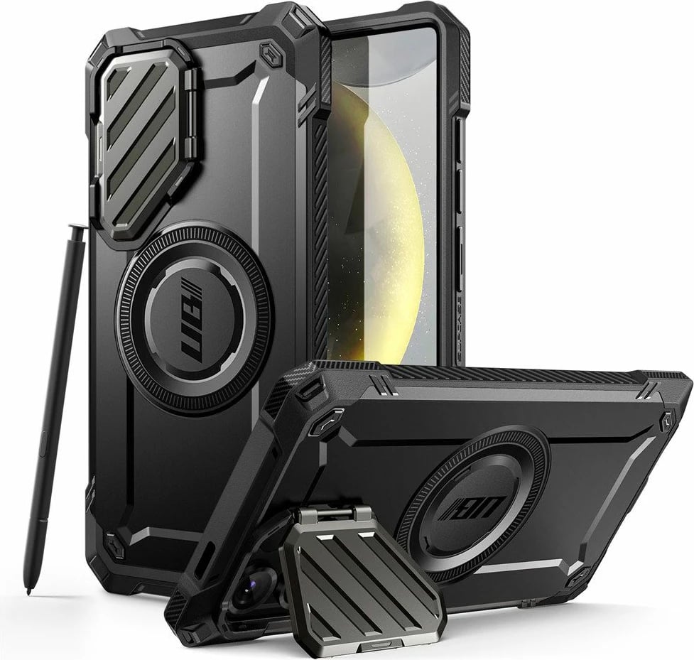 Mbështjellës Supcase Unicorn Beetle XT Mag për Samsung Galaxy S25 Ultra, i zi