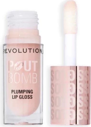 Shkëlqyes për buzë Revolution Pout Bomb Plumping Milky Sheer Holo