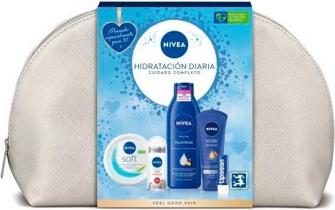 Set për kujdes trupor NIVEA Neceser Corporal Completo uniseks 400ml Set për kujdes trupor NIVEA Neceser Corporal Completo uniseks 400ml