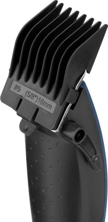 Makinë qethëse, BaByliss, E695E, me kabllo, tehe çelik inox, rregullim 0.5–25 mm, blu