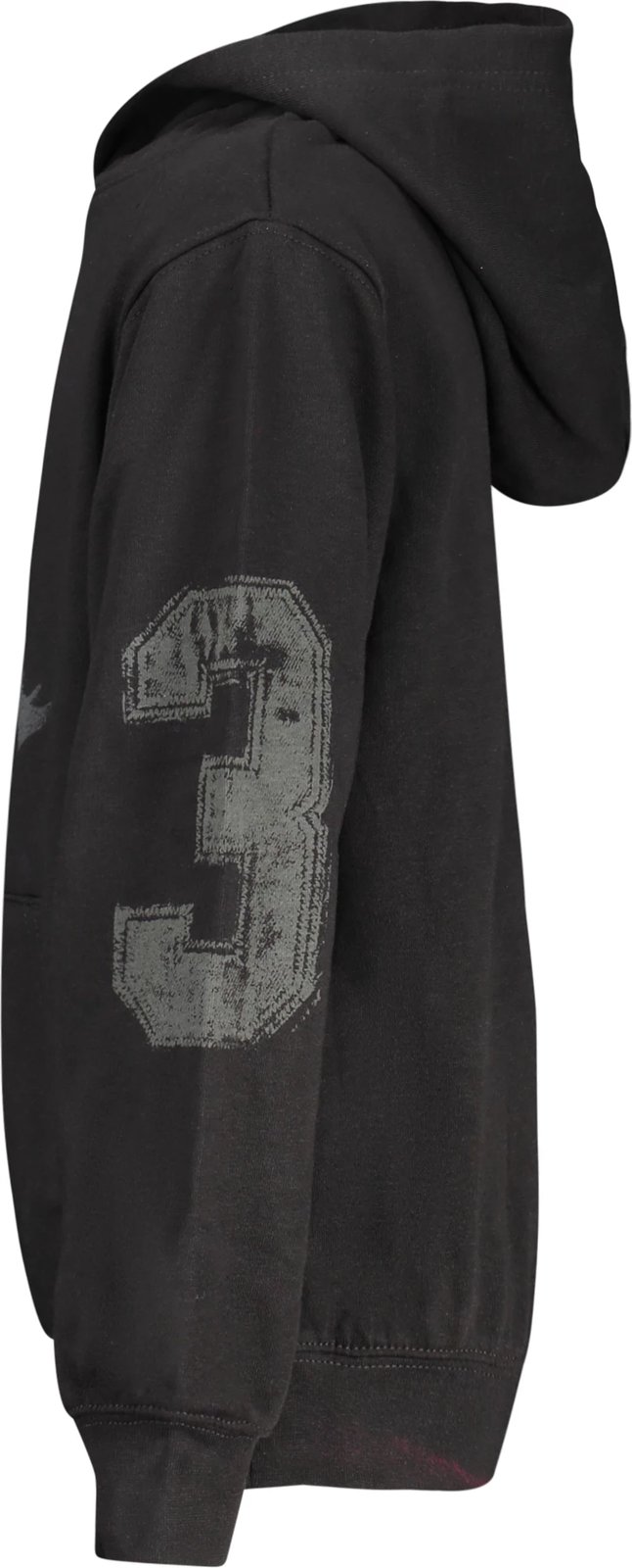 Duks për djem JORDAN zip-up, i zi