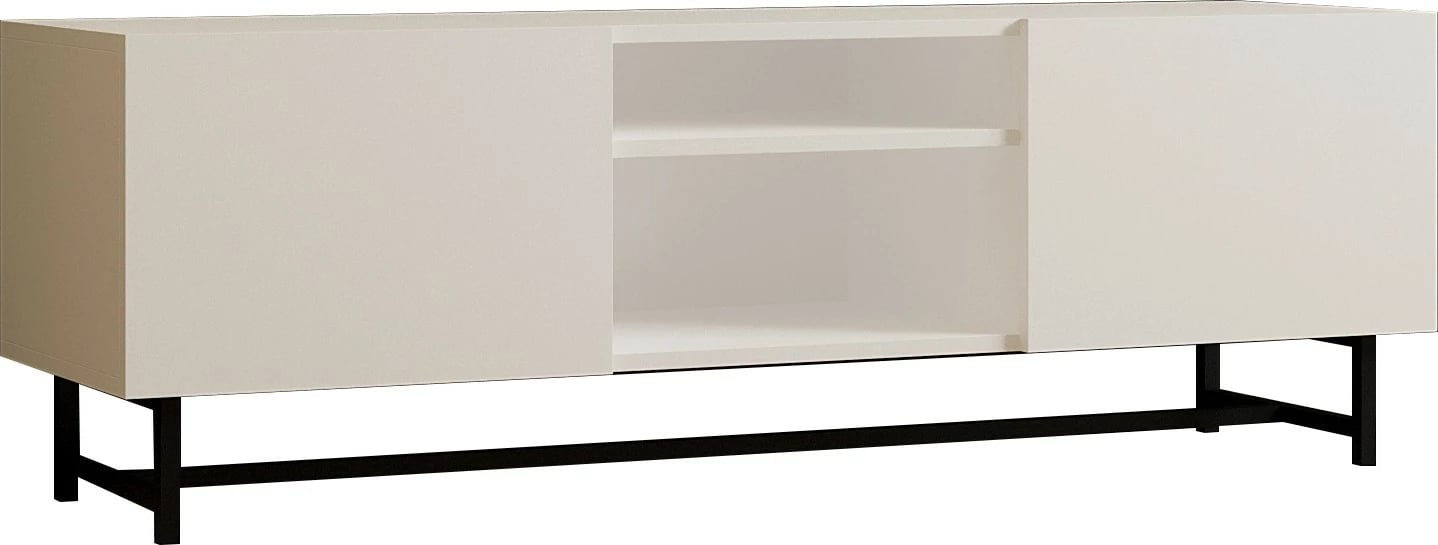 Komodë TV Hanah Home, Tugi, e bardhë