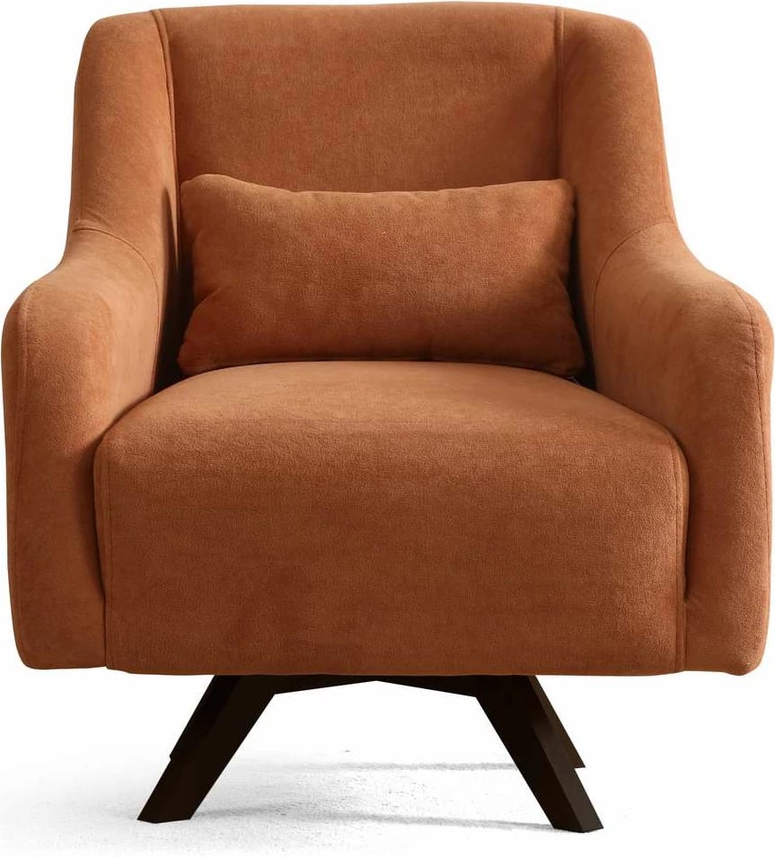 Karrige Wing Hera, portokalli e zezë, Atelier del Sofa