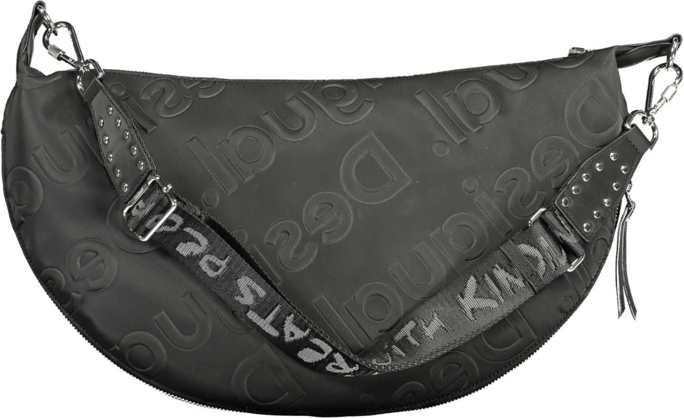 Çantë krahu për femra Desigual, e zezë