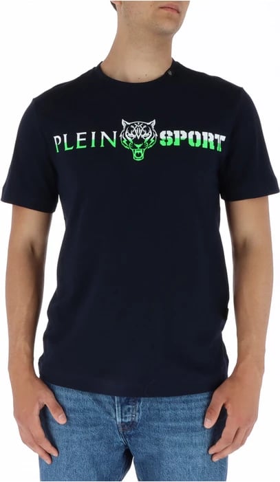 Maicë për meshkuj Plein Sport, e zezë