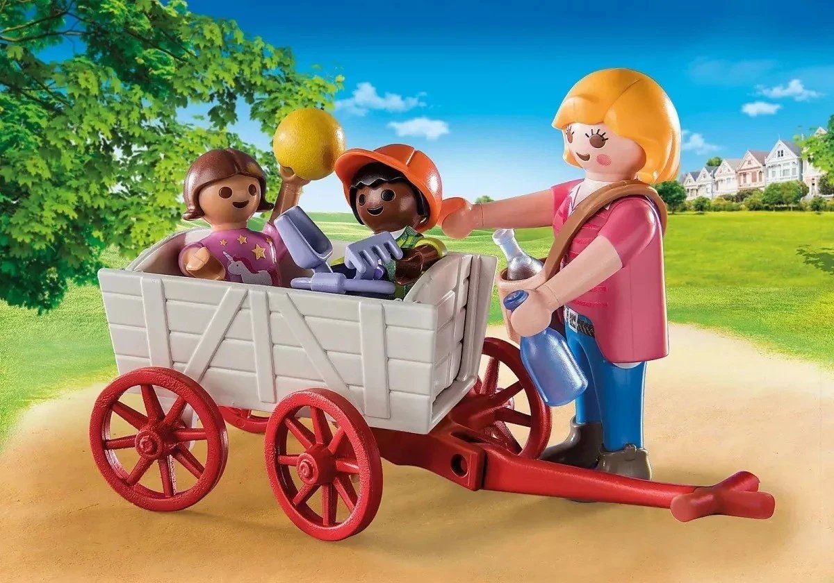 Set lodër Playmobil, Karrocë fëmijësh 71258
