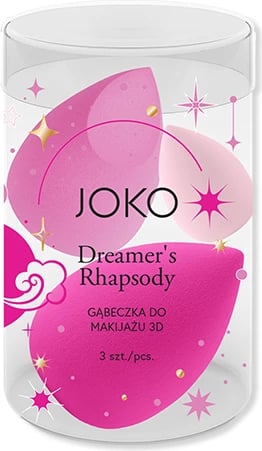 Sfungjer për grim Joko Dreamer's Rhapsody për femra, 3 copë