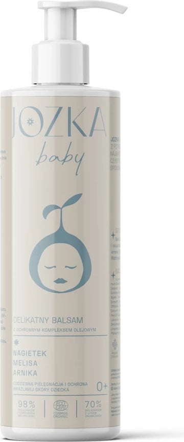 Balsam i butë për fëmijë Jozka Baby Gentle Balm unisex 300ml