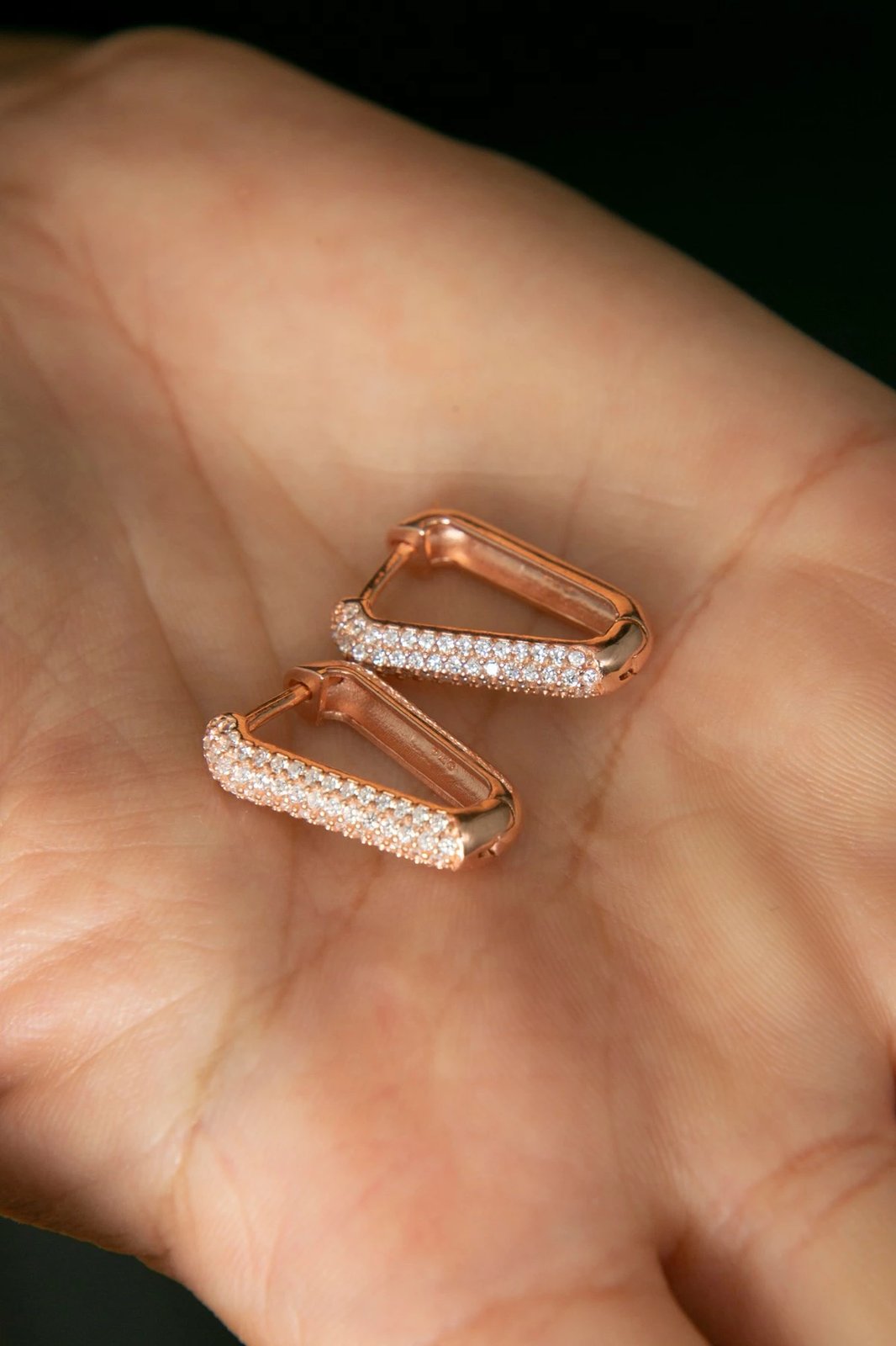 Vathë argjendi Elika, ngjyrë ari rozë, ELKYS60060R