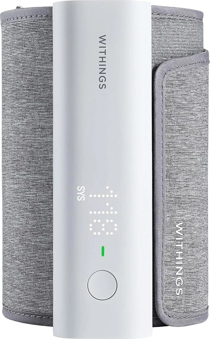 Aparat wireless për matje tensioni Withings BPM Connect, Nokia, ICIWBPMC, Gri