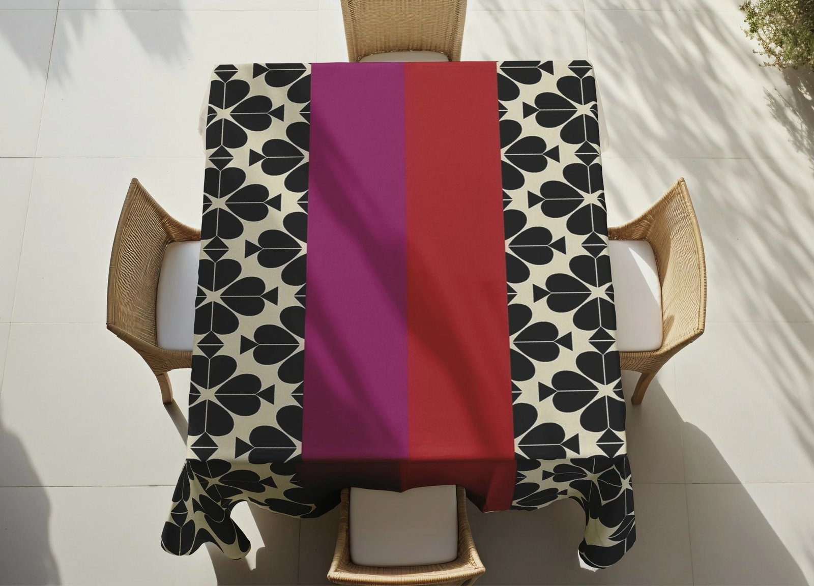 Mbulesë tavoline Hermia, shumëngjyrëshe, Asr-tblclt25-26, 140x220cm