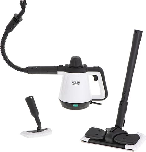 Pastrues me avull, Adler, AD 7038, 3.5 bar 120°C 450 ml 2000W max, bardhë/zi