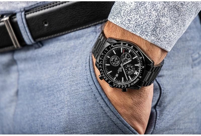 Orë dore për meshkuj Giewont, e zezë