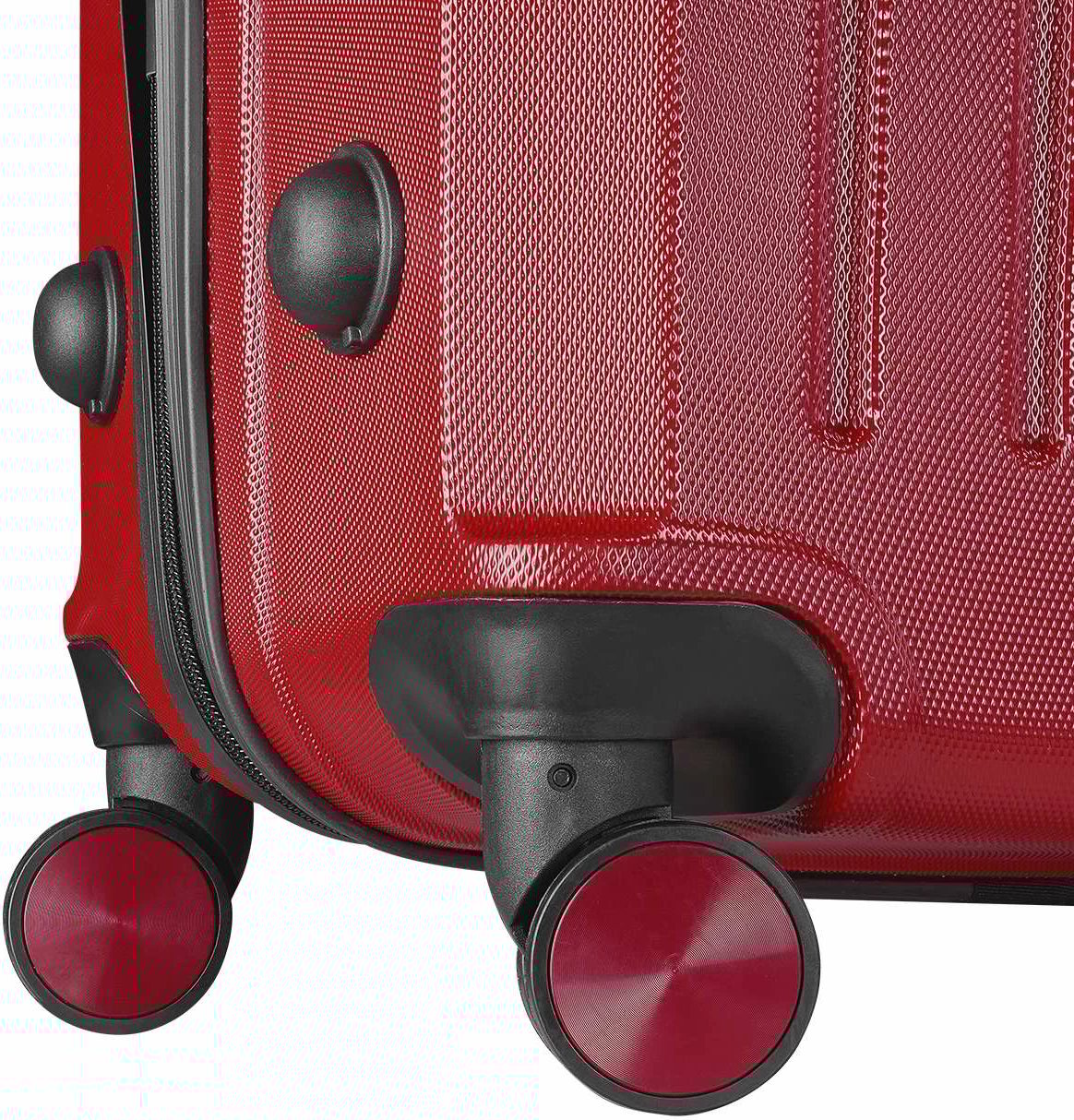 Valixhe e madhe, ngjyrë e kuqe claret, Zoozie Bags Wx-210