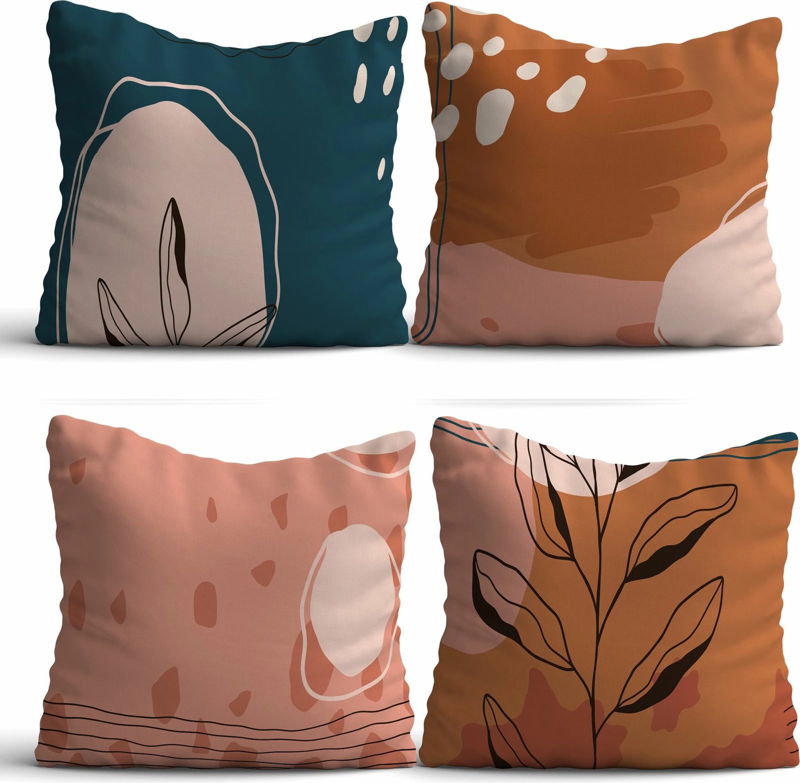 Set mbulesash jastëku (4 copë), dizajn Aberto, ASR-plw4 - 20