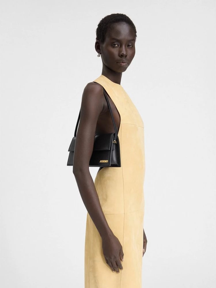 Çantë lëkure Jacquemus, e zezë