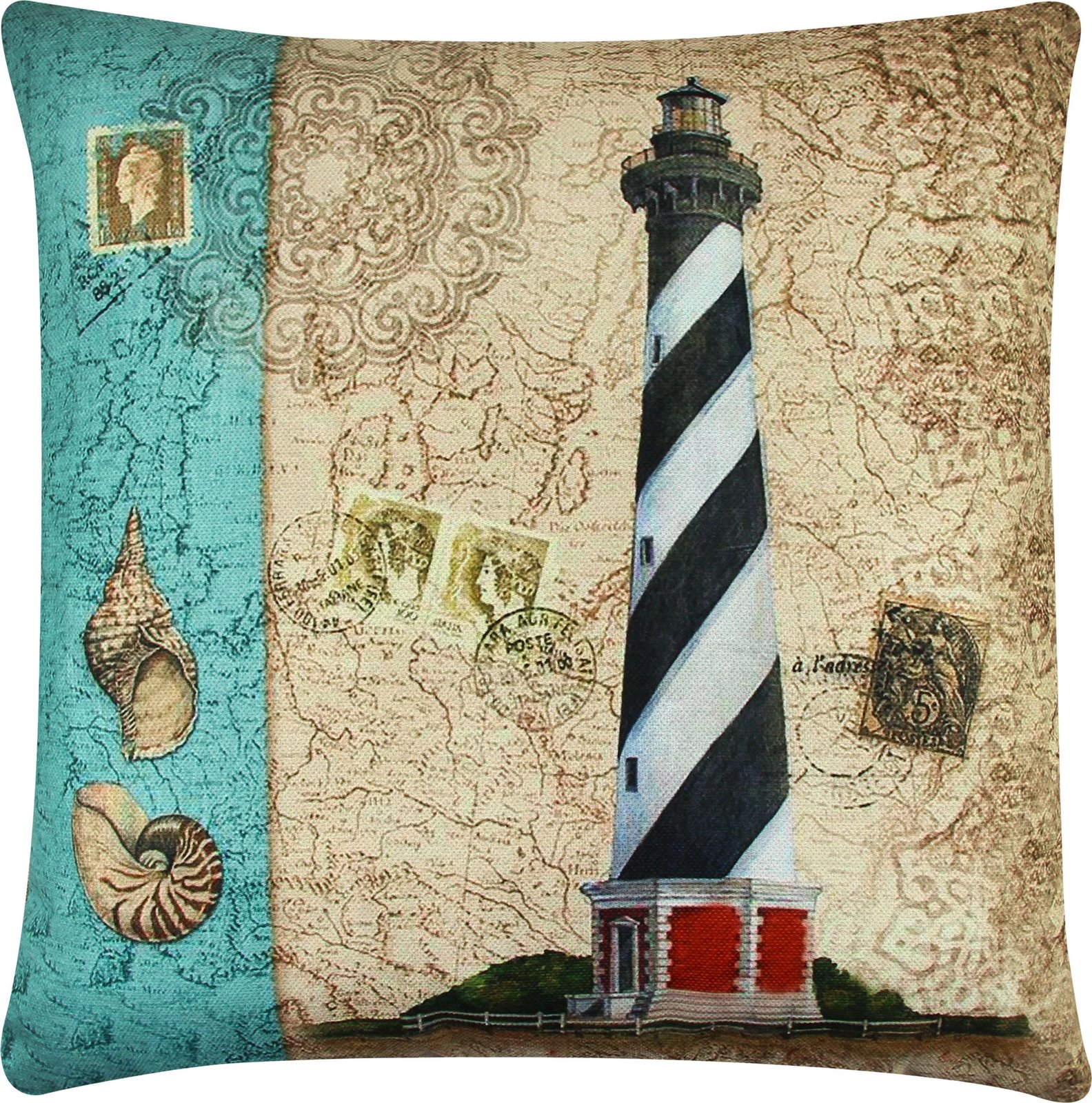 Jastëk dekorativ Evila Originals, A12651, shumëngjyrësh, 43x43cm