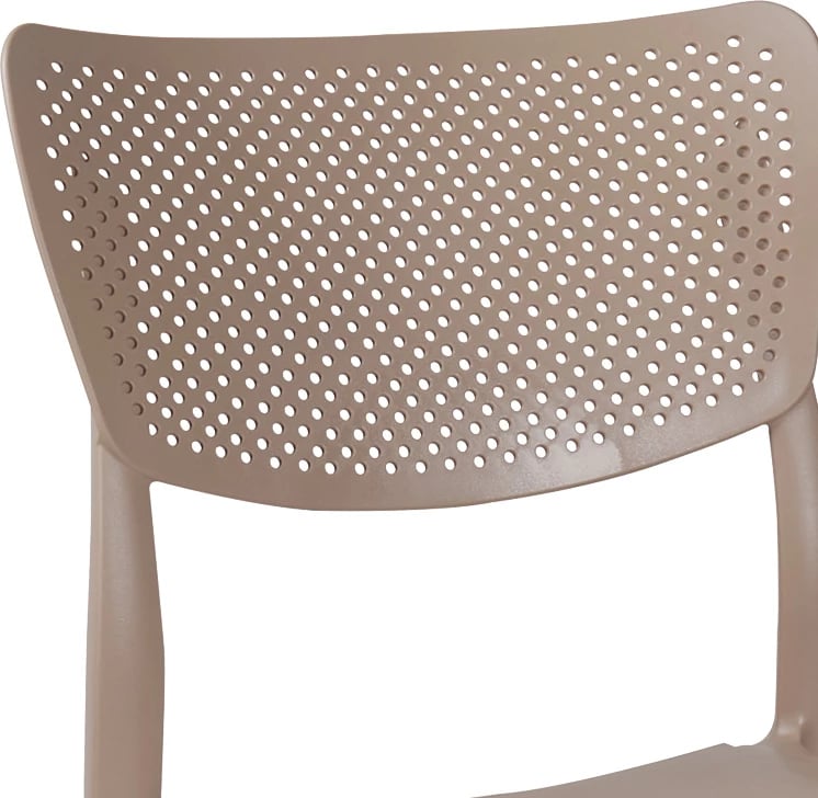 Set tavolinë me dy karrige për kopsht ose ballkon, ngjyrë kapuçino, Icon-Ignite, 3 copë