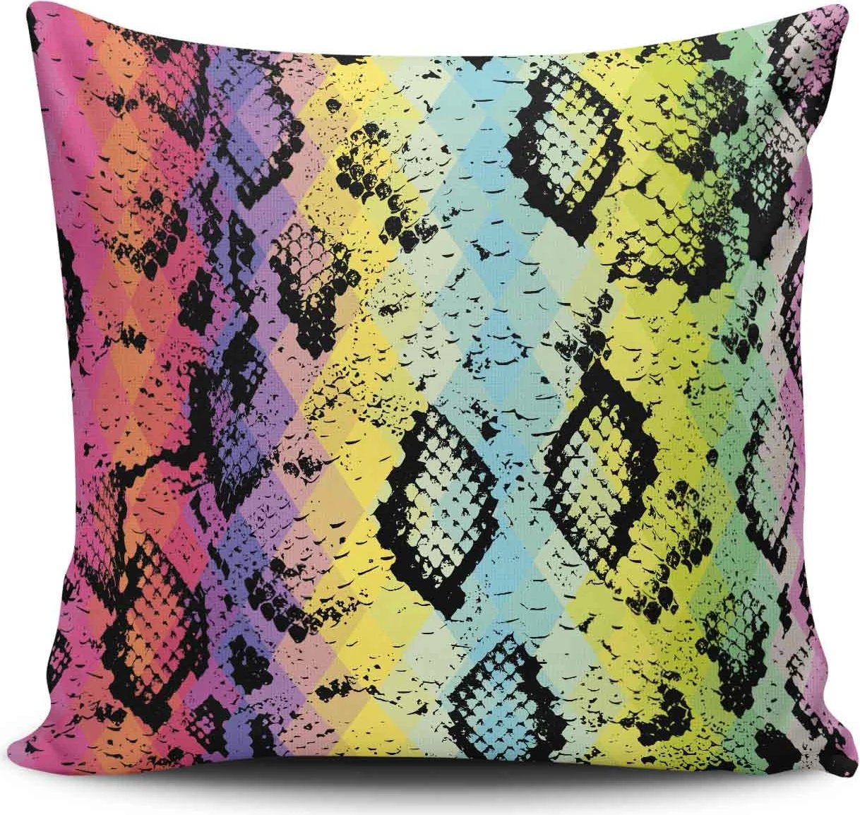 Jastëk Aberto Design, NKRLNT-239, shumëngjyrësh, 43x43cm