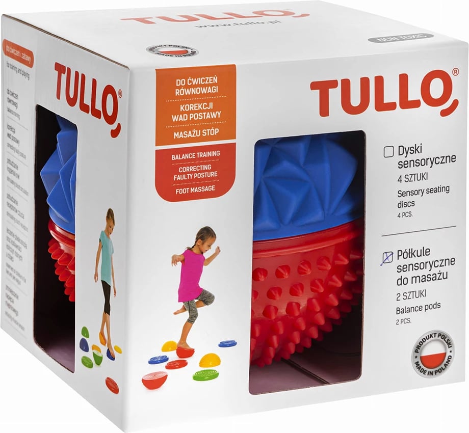 Aksesorë fitnesi AM Tullo unisex, kaltër/kuq