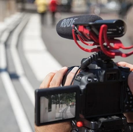 Mikrofon për kamera RODE VideoMic Rycote, i zi
