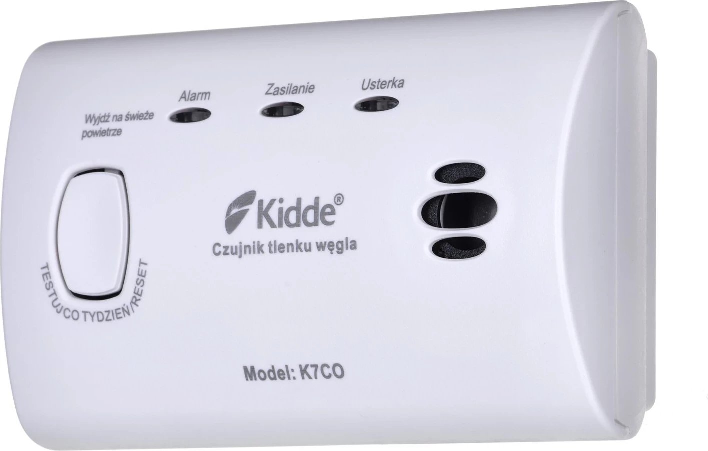Detektor monoksidi Kidde K7CO, i bardhë