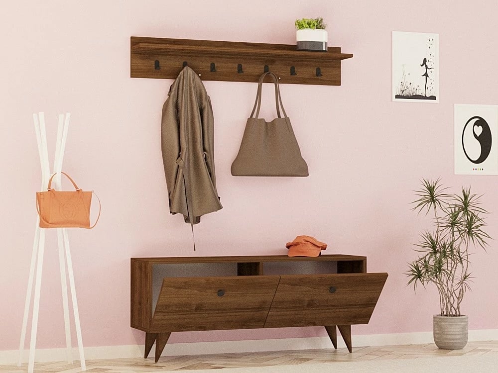 Stendë korridori Hanah Home, ngjyrë arre, Rupa