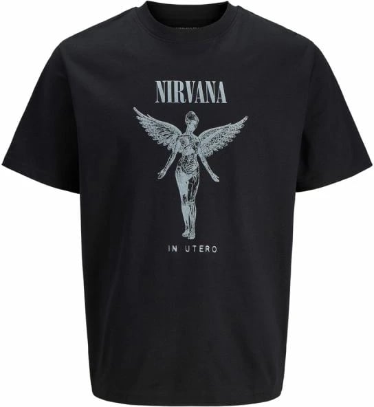 Maicë për meshkuj Jack&Jones, e zezë