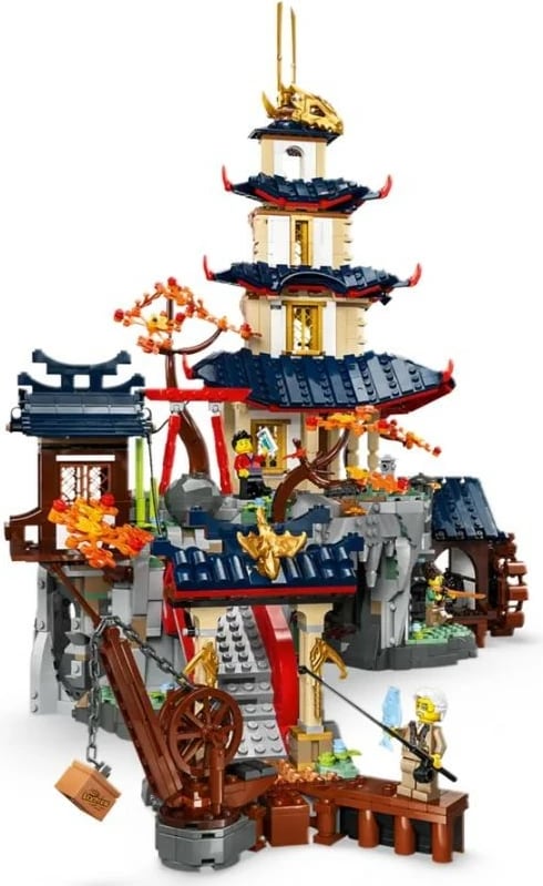 Set ndërtimi LEGO Ninjago 71814 Tournament City with Temple 3489 pjesë 14+ ekstra i madh