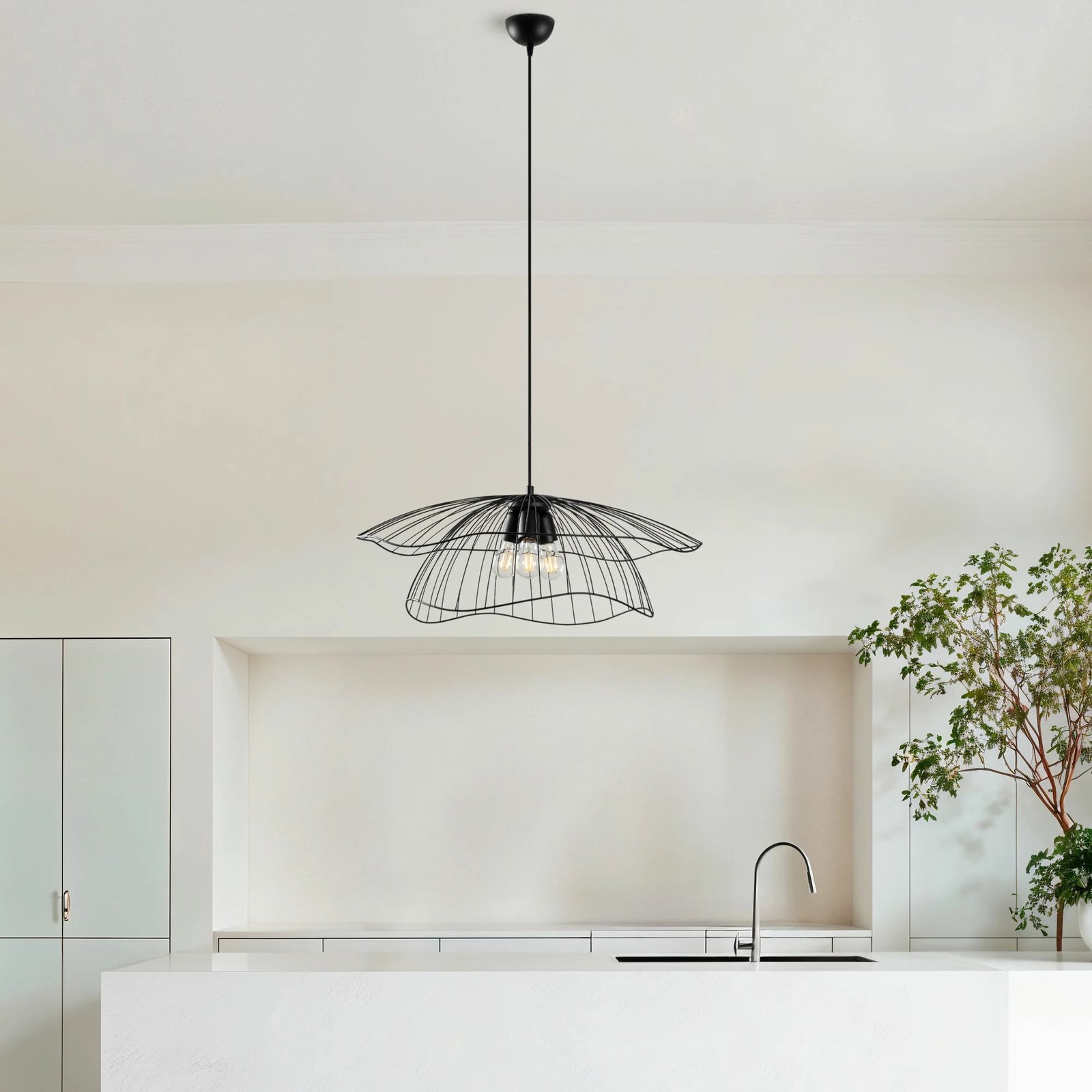 Llambë tavani Opviq, Mantar - 6500 - 3 - XL, e zezë