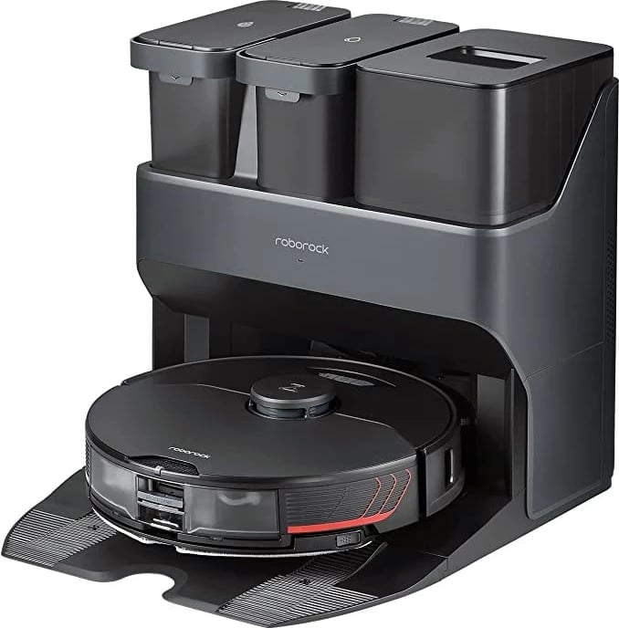 Fshesë robotike me vakum Roborock S7, e zezë