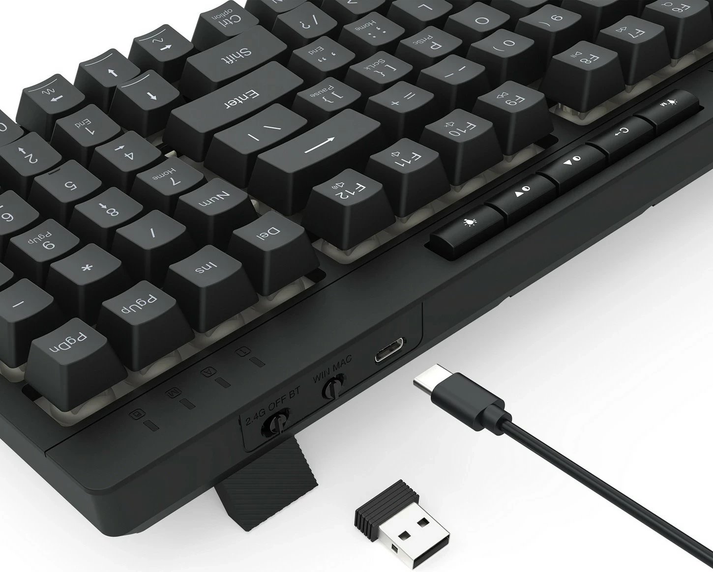 Tastierë gaming Redragon Shiva 98 Pro K515-Pro, RGB, wireless/wired, black