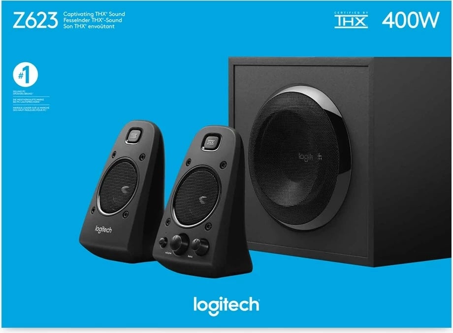 Sistemi i altoparlantëve Logitech Z623