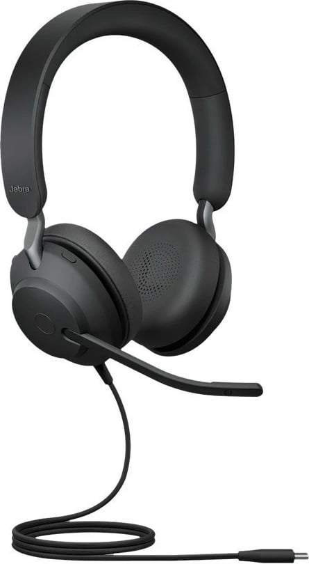 Headset Jabra Evolve2 40 SE, Wired, Calls/Music, 20 - 20000 Hz, 188 g, Black Headset Jabra Evolve2 40 SE, Wired, Calls/Music, 20 - 20000 Hz, 188 g, Black