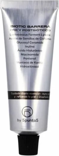Krem për lëkurë 5punto5 Biotic Barrier unisex 50ml Krem për lëkurë 5punto5 Biotic Barrier unisex 50ml