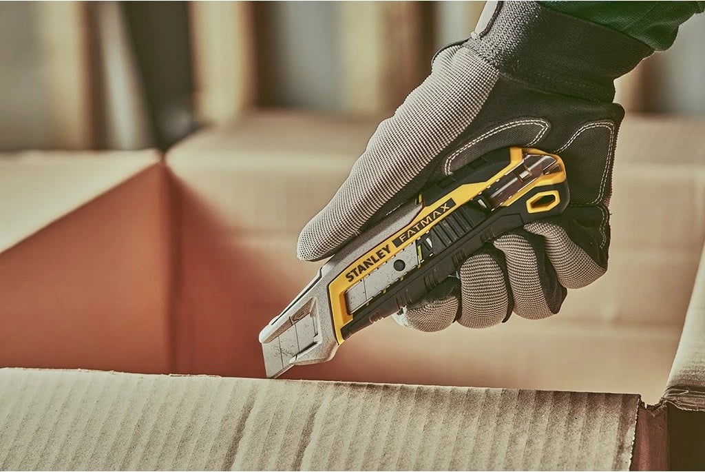Thikë pune STANLEY FATMAX FMHT10594-0, 165 mm, çelik inox, e verdhë/zezë