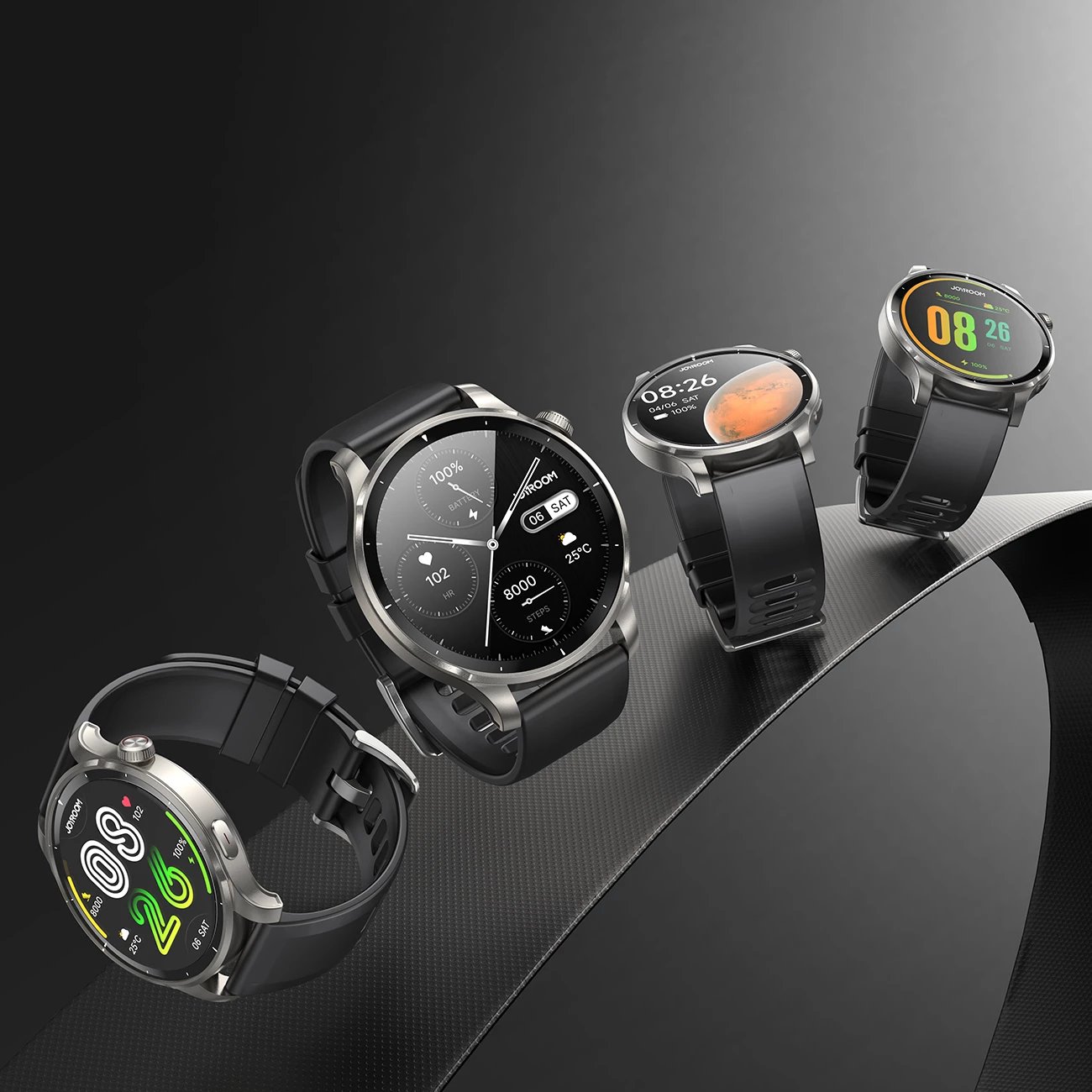 Smartwatch Joyroom JR-FV1 Venture Series, 1.43" AMOLED, 300 mAh, Bluetooth 5.3, i zi