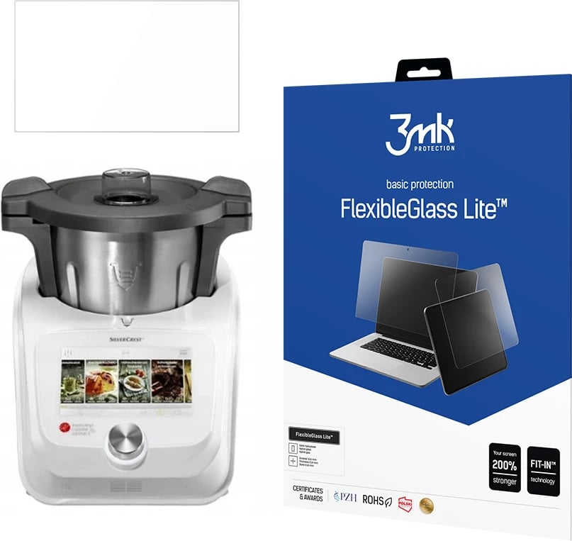 Xham hibrid mbrojtës FlexibleGlass Lite 3mk për SilverCrest Monsieur Cuisine connect
