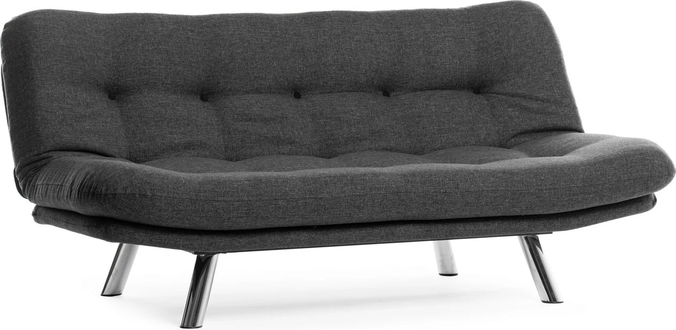 Divan-krevat 3 vendësh, Atelier del Sofa, Misa Small, ngjyrë gri e errët